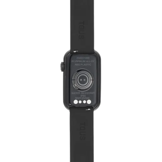 Reloj smartwatch con correa de nylon y correa de silicona negra T-Band^TOUS Outlet