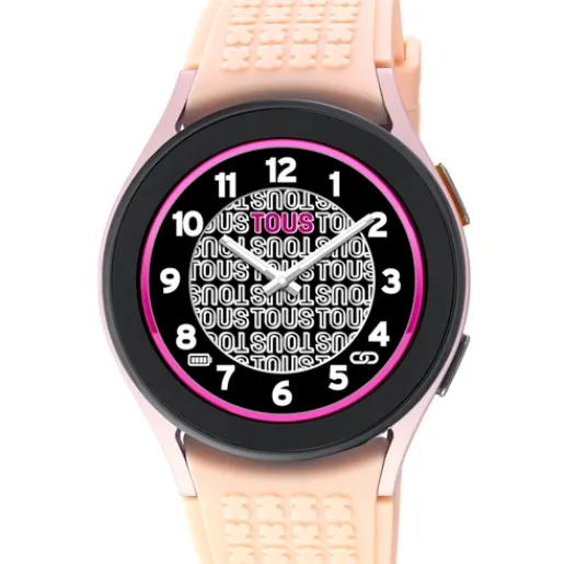 Reloj smartwatch Samsung Galaxy Watch 5 X de Aluminio rosado con correa de silicona rosa^TOUS Best