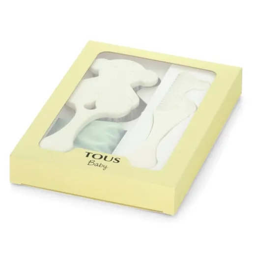 Set de cepillo y peine Beauty blanco^TOUS Online