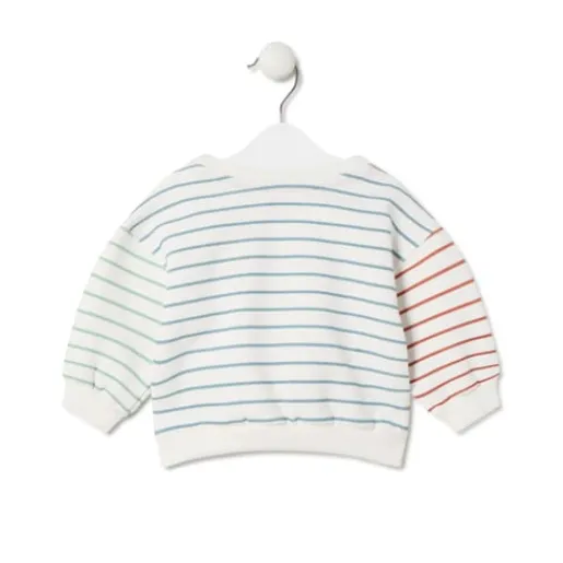 Sudadera a rayas con Bold Bear Casual único^TOUS Discount