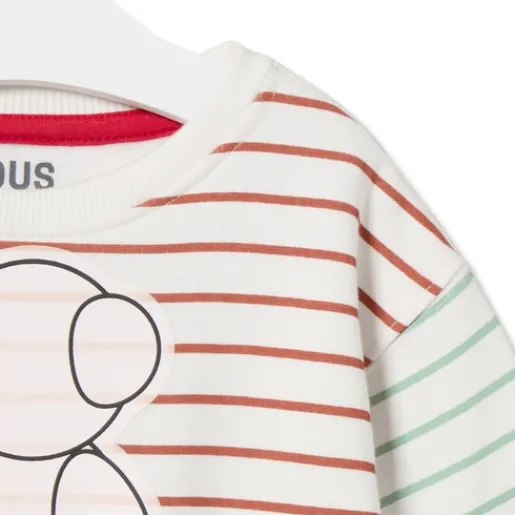 Sudadera a rayas con Bold Bear Casual único^TOUS Discount