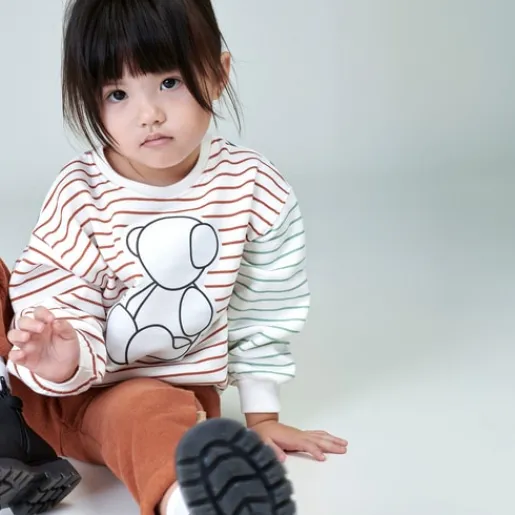 Sudadera a rayas con Bold Bear Casual único^TOUS Discount