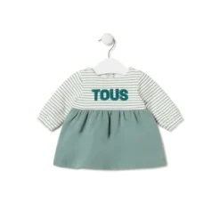 Vestido de bebé niña Classic verde^TOUS
